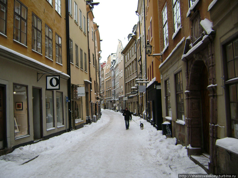 Стокгольм под снегом Стокгольм, Швеция
