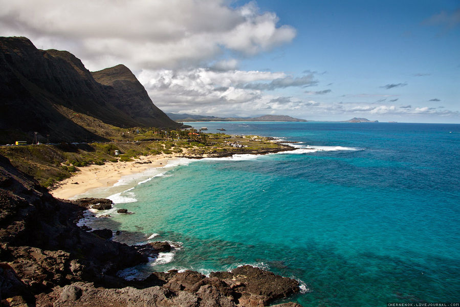 Hawaii: немного восточного побережья Oahu Остров Оаху, CША