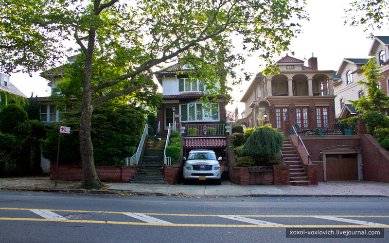 Прогулка по Bay Ridge Нью-Йорк, CША