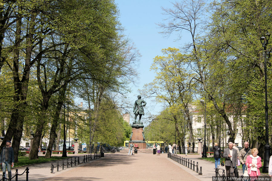 Петровский парк в Кронштадте Кронштадт, Россия