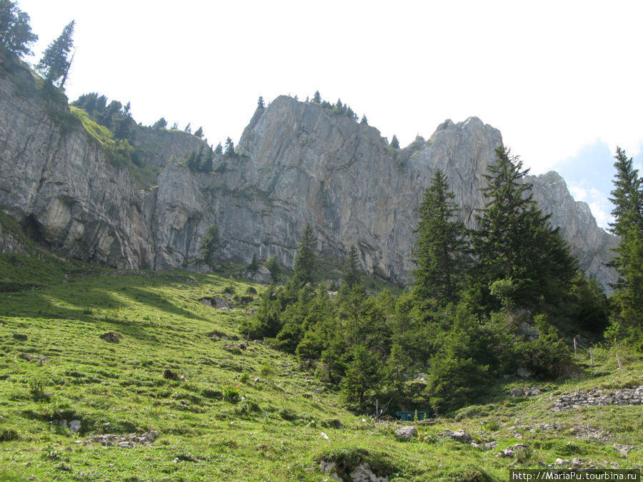 Спуск с Пилатуса Люцерн, Швейцария