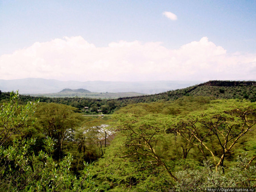 Потухший вулкан и Кратерное озеро Найваша, Кения