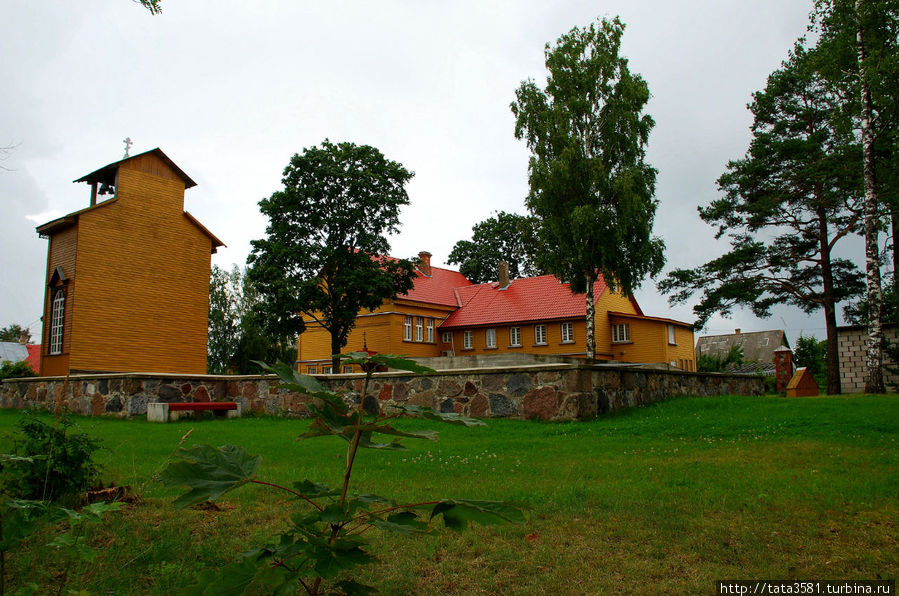 Монастырь староверов на Чудском озере Рая, Эстония