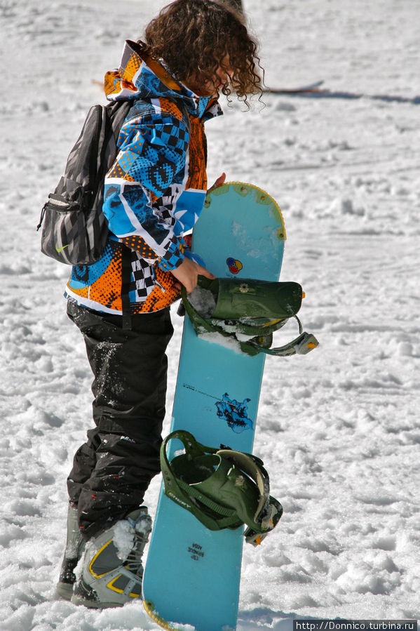 сноубордист! (в смысле не лыжник) Аркалис, Андорра