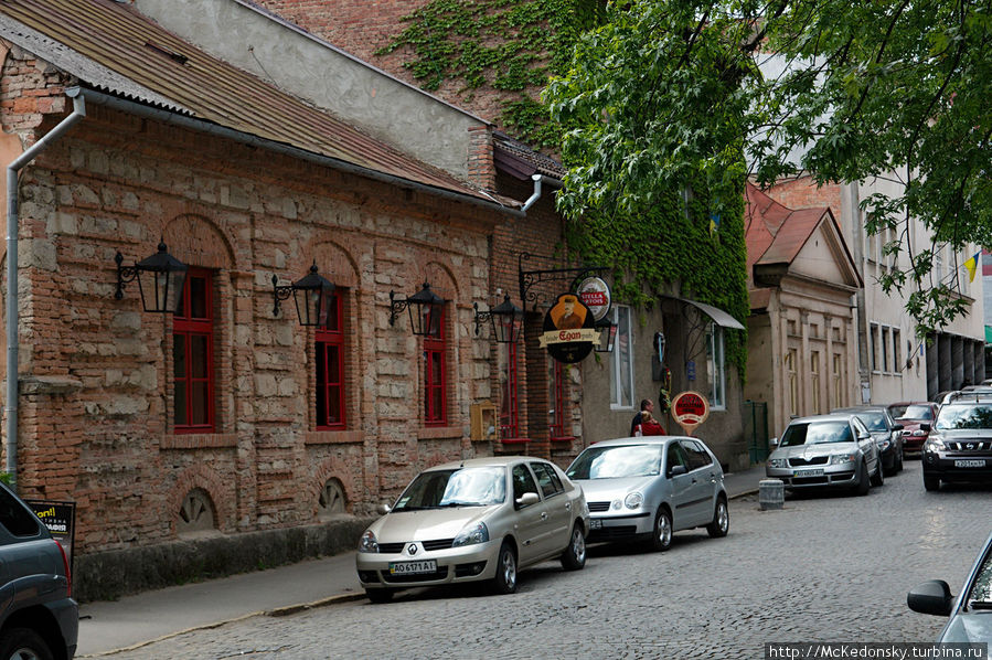 улицами города Ужгород, Украина