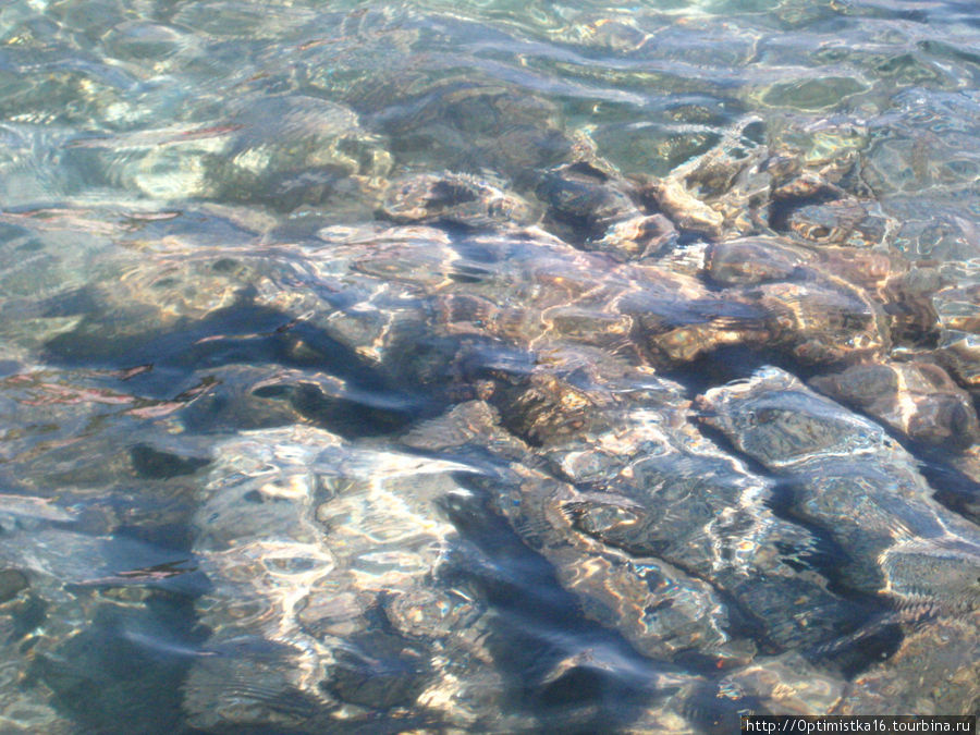 Вода в море прозрачная. Дидим, Турция