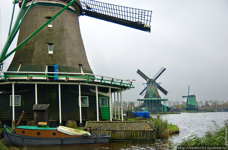 Живописный музей под открытым небом - Заансе Сханс Зансе-Сханс, Нидерланды