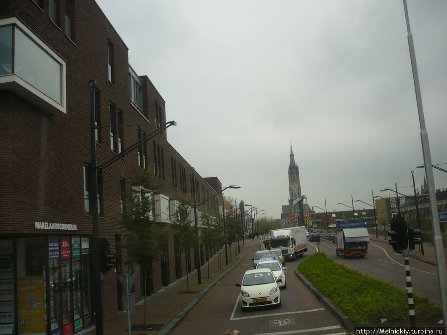 Прогулка по городу Делфт Делфт, Нидерланды