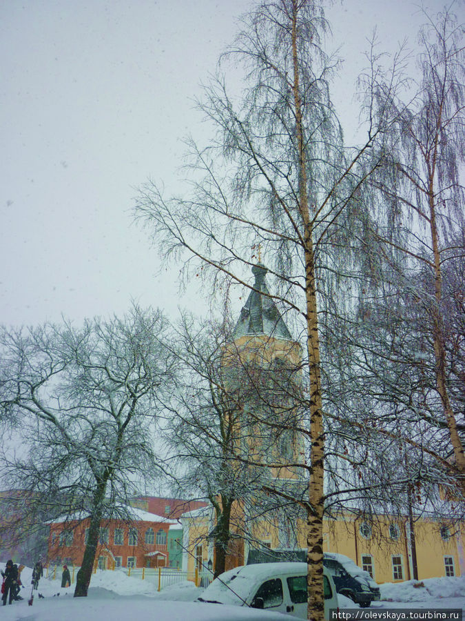 Такую картину мы видим зимой Вологда, Россия