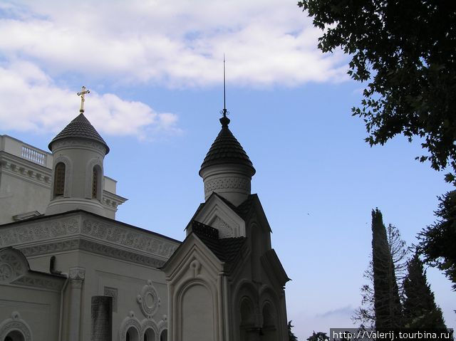 Семейная церковь Романовых Ялта, Россия