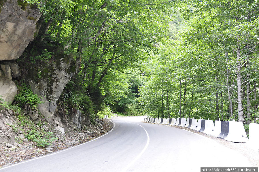 Дорога в Ушгули Ушгули - Чвибиани и Жибиани, Грузия