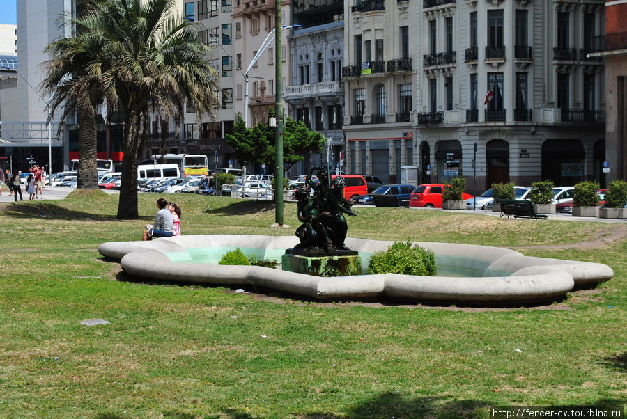 Главная площадь Уругвая Монтевидео, Уругвай