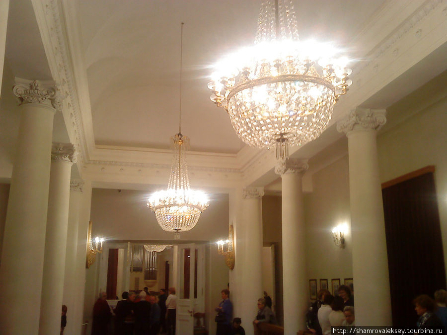 Большой зал Петербургской филармонии Санкт-Петербург, Россия