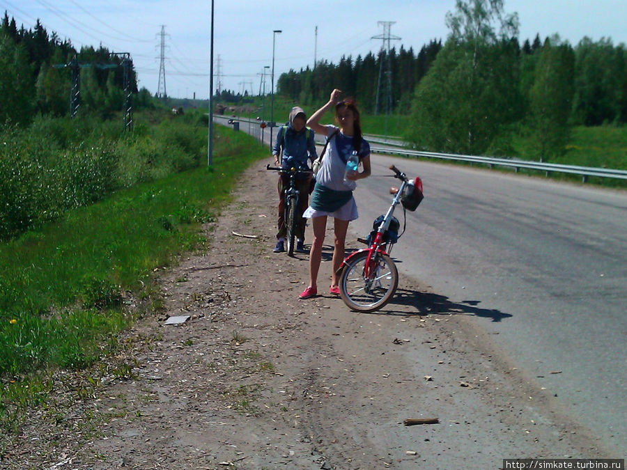 На велосипедах в Финляндию Лаппеенранта, Финляндия