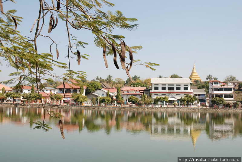 Красивейшее озеро Наун Тон Кьянгтонг, Мьянма