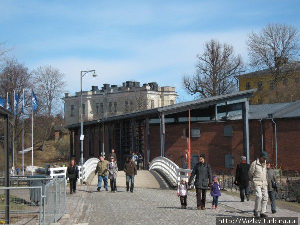 Вход в музей Хельсинки, Финляндия
