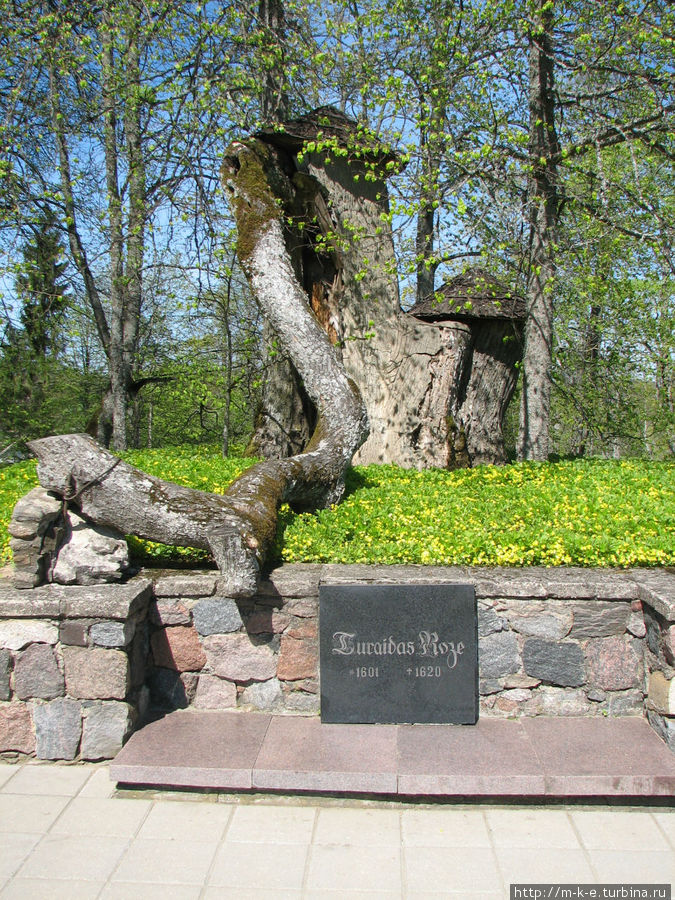 Памятное место Турайдской Розы Сигулда, Латвия