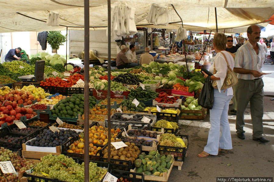 Рынок в Аланье Алания, Турция