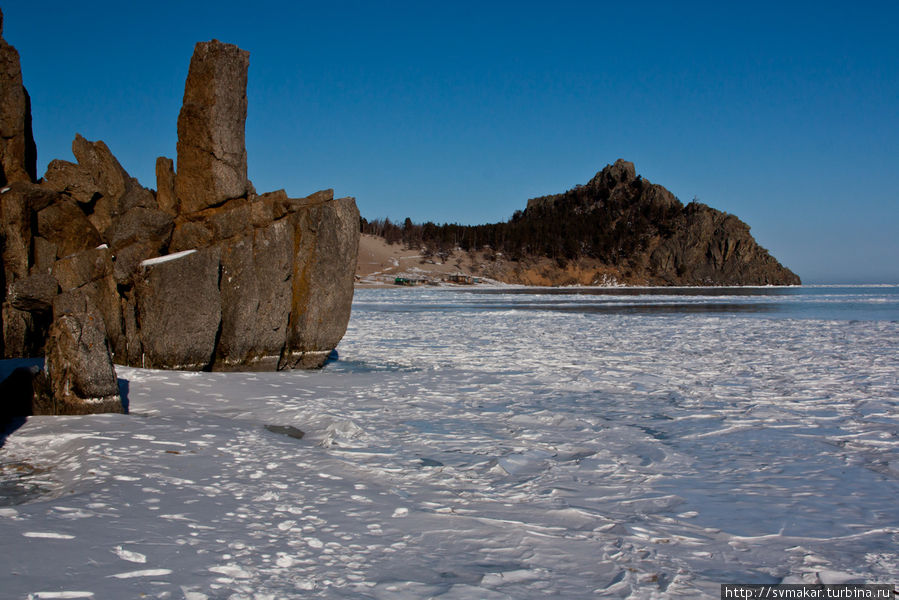 В Бухте песчаной озеро Байкал, Россия