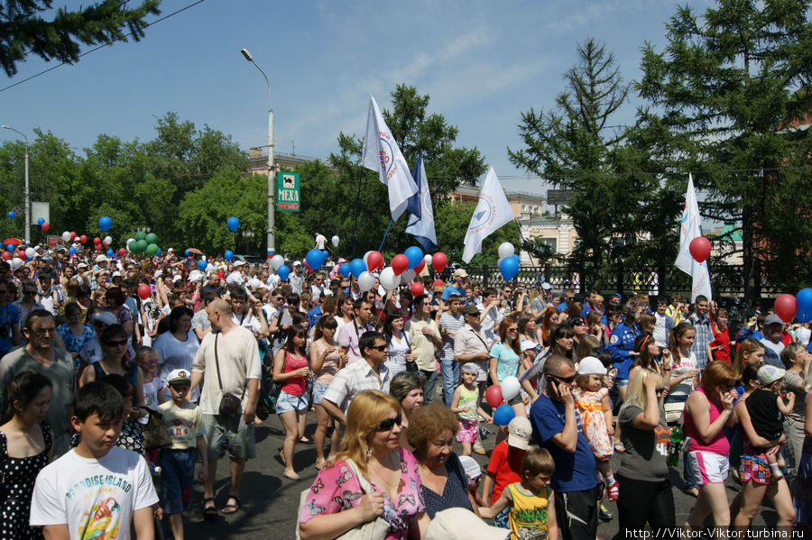 Парад мыльных пузырей Омск, Россия