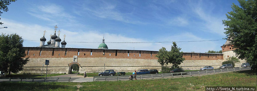 Кремлевские стены Зарайск, Россия