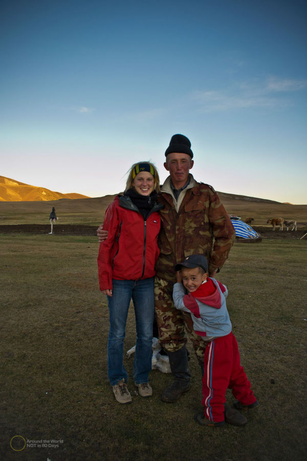 Пастухи горного озера Сон-Куль Озеро Сон-Куль, Киргизия