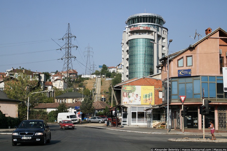 Приштина, столица непризнанного Косово Приштина, Республика Косово