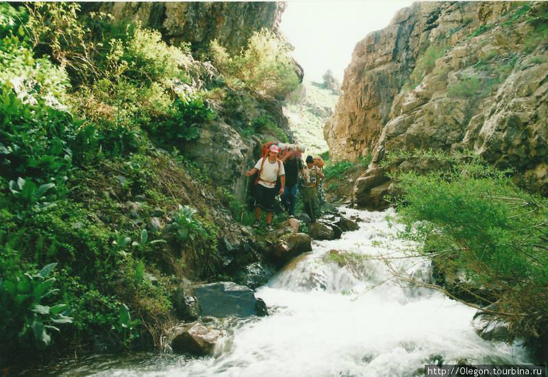 Вдоль речки Чимган, Узбекистан