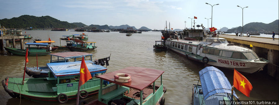 Остров Кат-Ба, причал Халонг бухта, Вьетнам