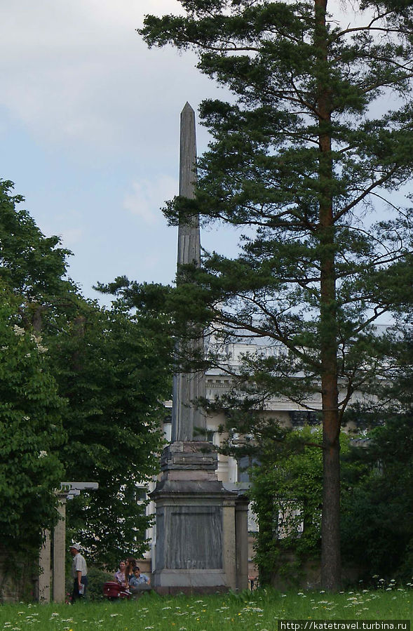 Кагульский обелиск Пушкин, Россия
