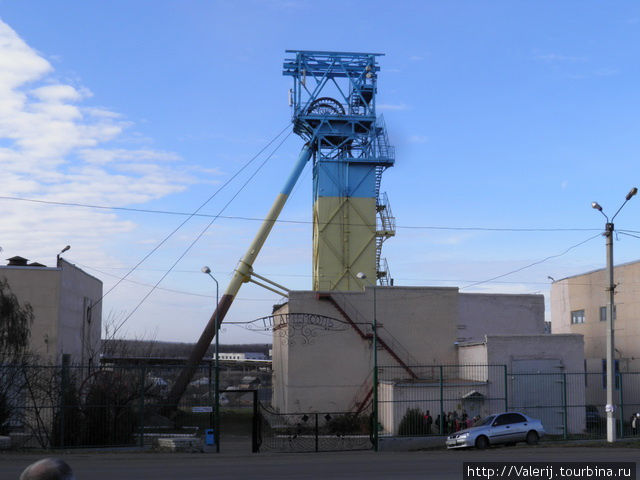 Копер шахты — музея — 3 Бис Соледар, Украина