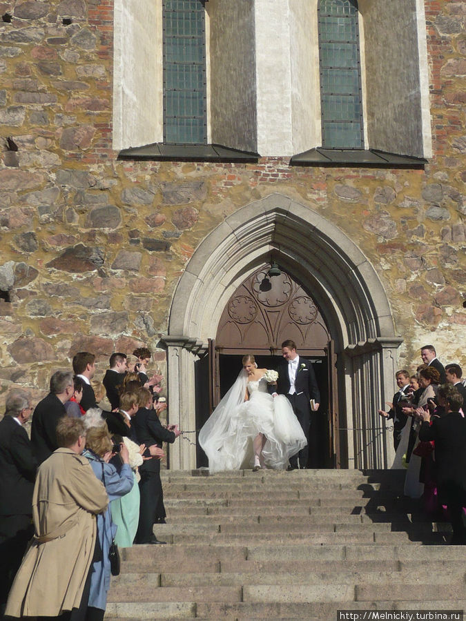 Свадебная церемония в Турку Турку, Финляндия
