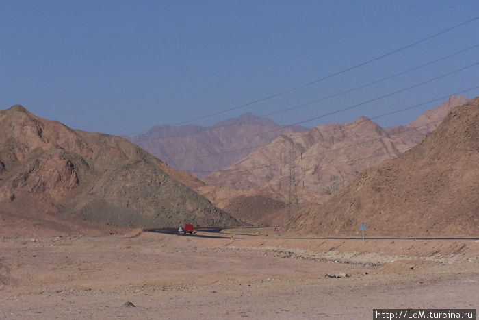 По дороге в Цветной каньон Цветной Каньон (Синай), Египет