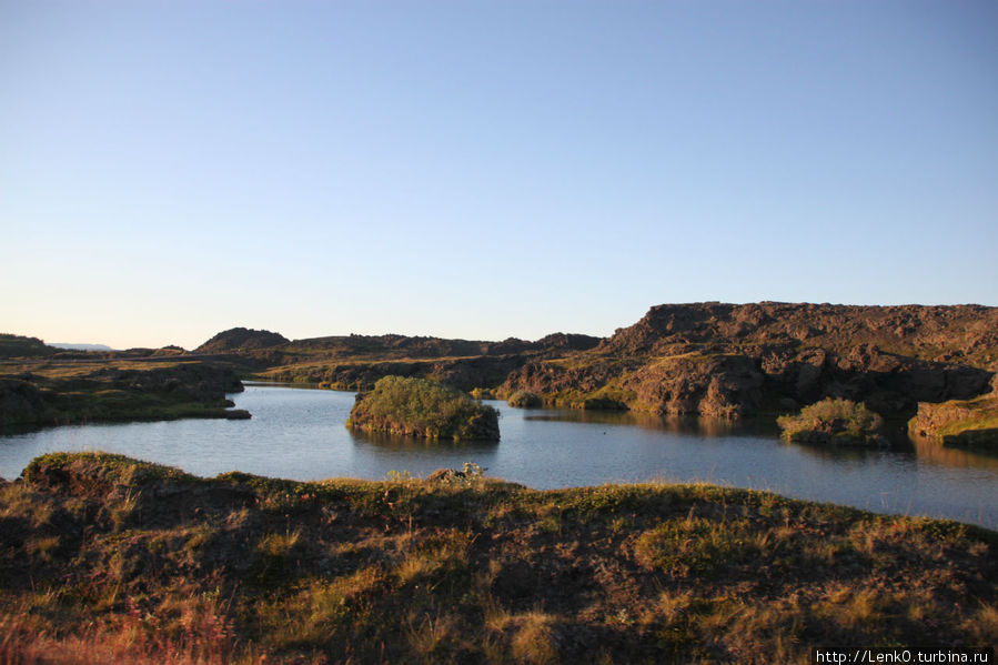 Озеро Миван Исландия