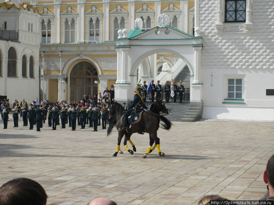 Развод пеших и конных караулов Президентского полка. Часть 2 Москва, Россия