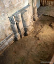 Археологические раскопки в храме Рождества Богородицы.