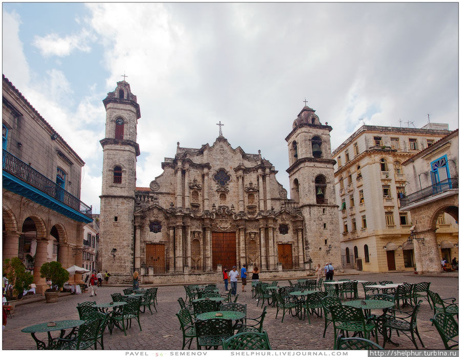Кафедральный собор Гаваны или Собор святого Христофо́ра Гавана, Куба
