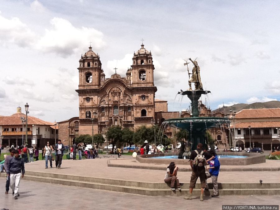 церквь Компаньиа-де-Хесус. Куско, Перу