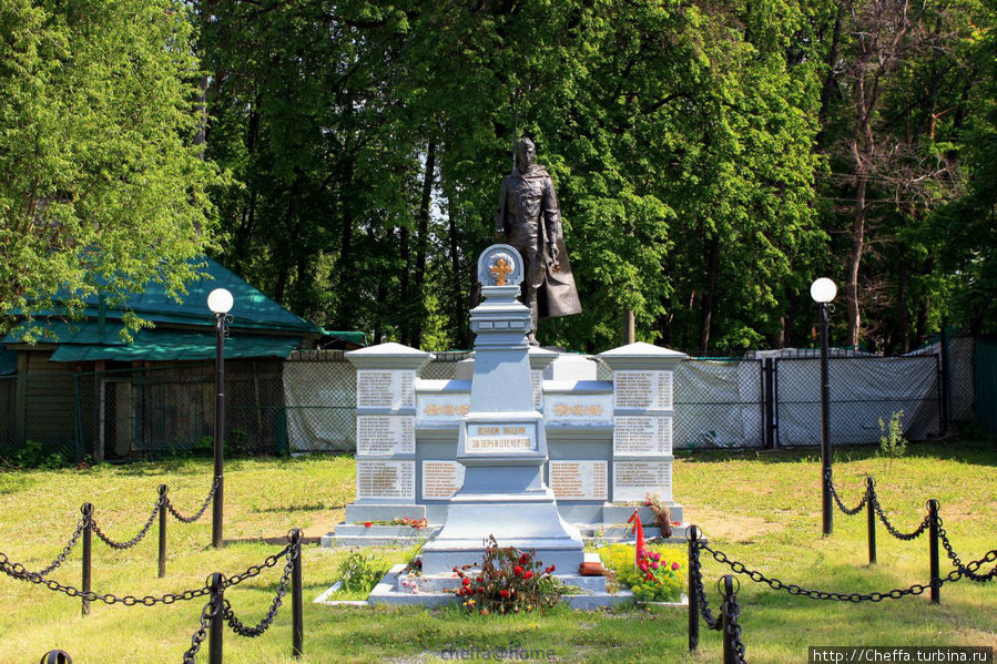 Памятник воинам — жителям села. Москва, Россия