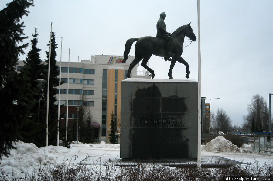 Памятник маршалу Маннергейму Лахти, Финляндия