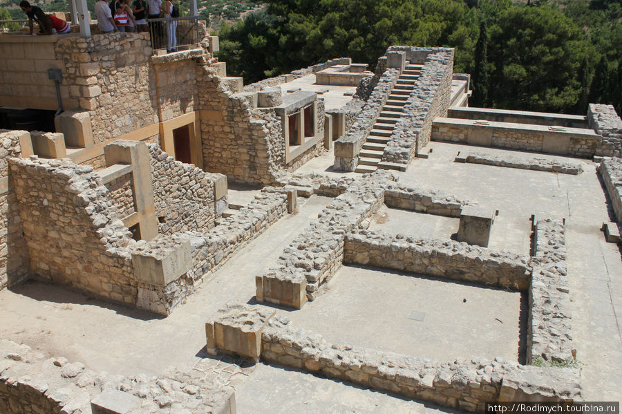 Кносский дворец Ираклион, Греция