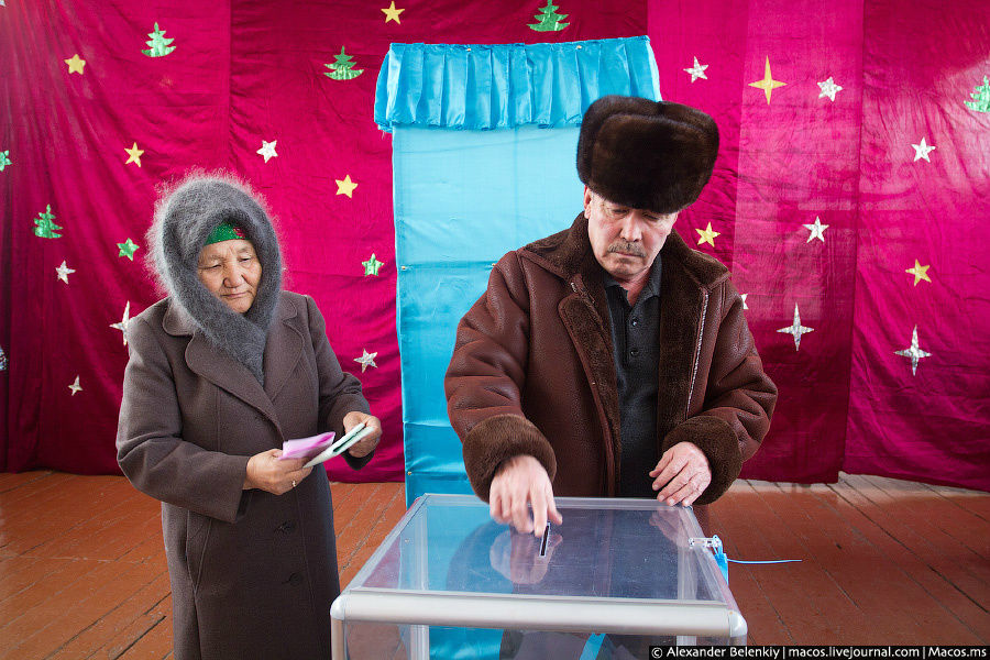 О Казахстане, выборах и деревнях Акмолинская область, Казахстан