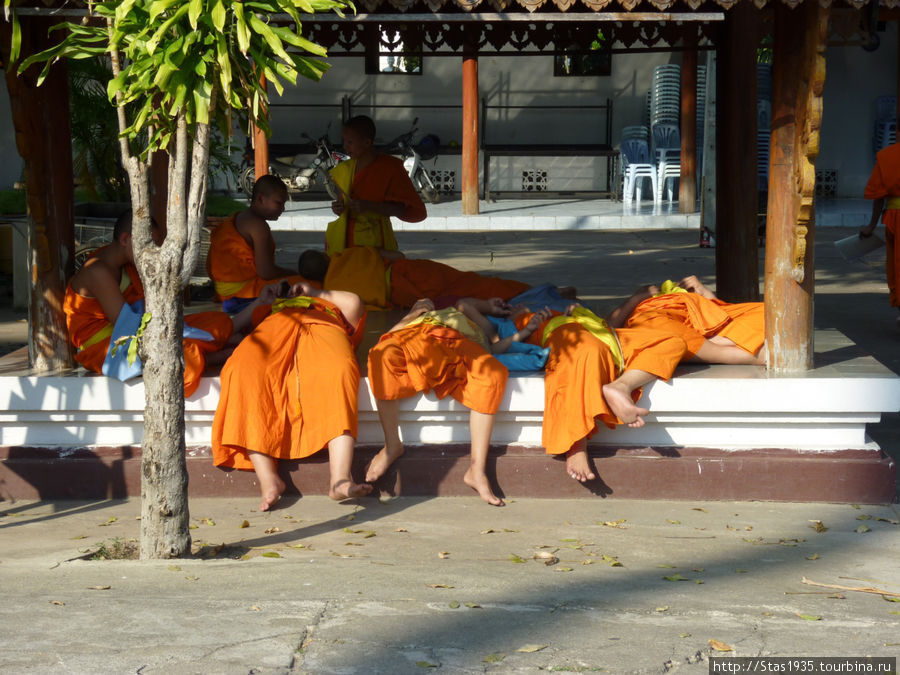 Лампанг. Юные монахи. Паттайя, Таиланд