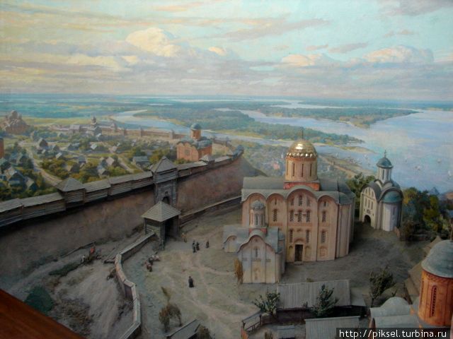 Диорама Михайловского Златоверхого монастыря Киев, Украина
