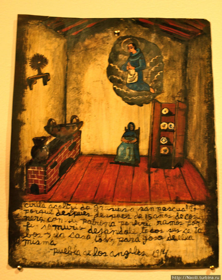 Живопись монахов с описанием святых чудес в Мексике Мехико, Мексика