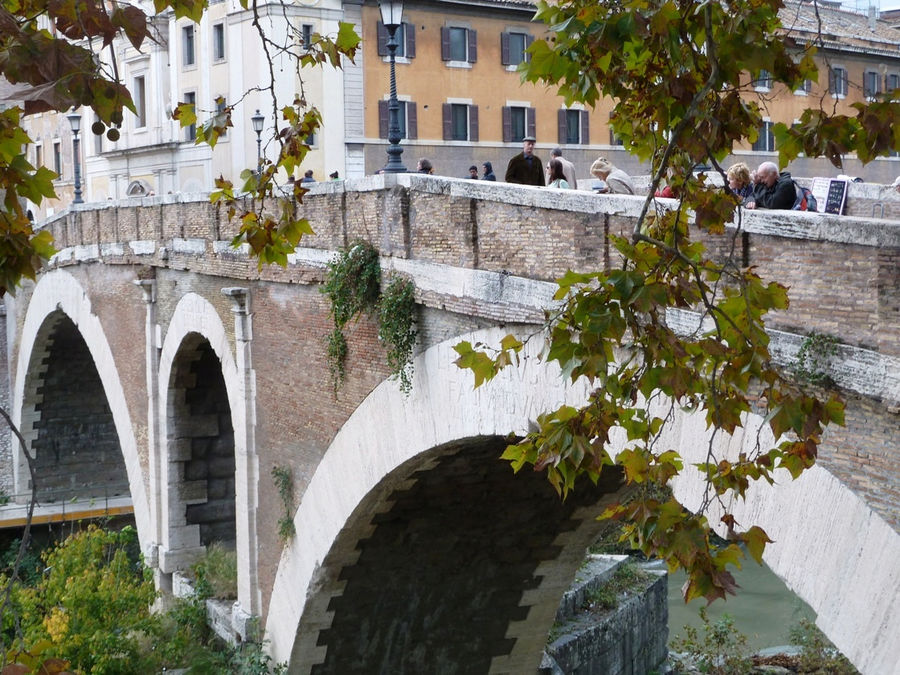 Ponte Fabricio Рим, Италия