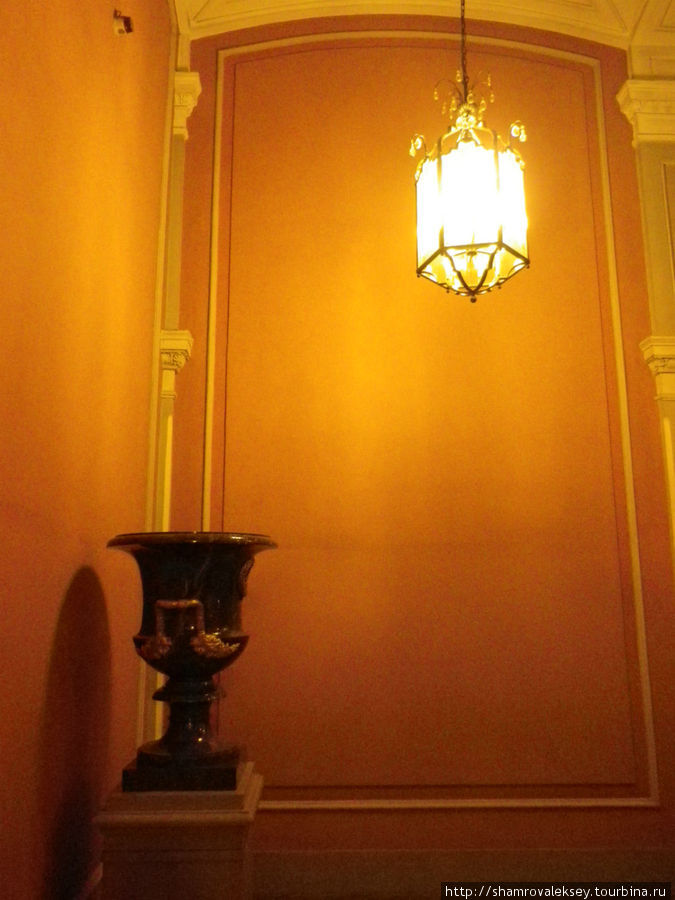 Чаша на лестничном подъеме к зрительному залу Санкт-Петербург, Россия