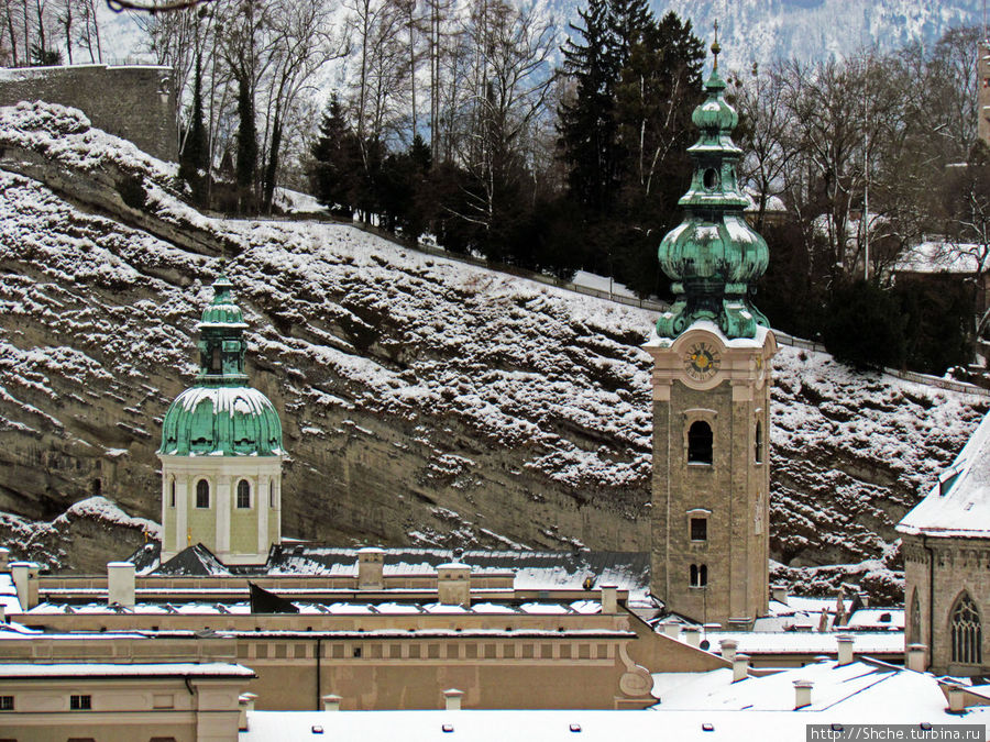 Парк горы Капуцинерберг Зальцбург, Австрия