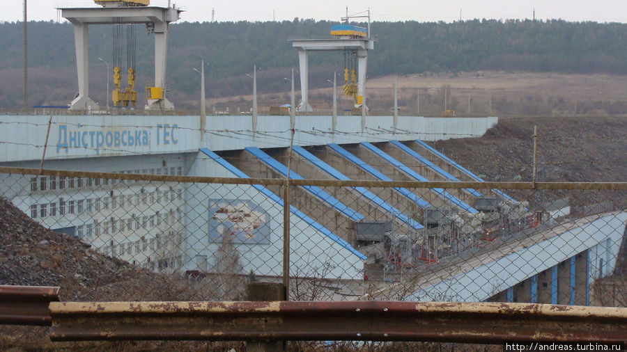 Днестровская ГЭС Новоднестровск, Украина