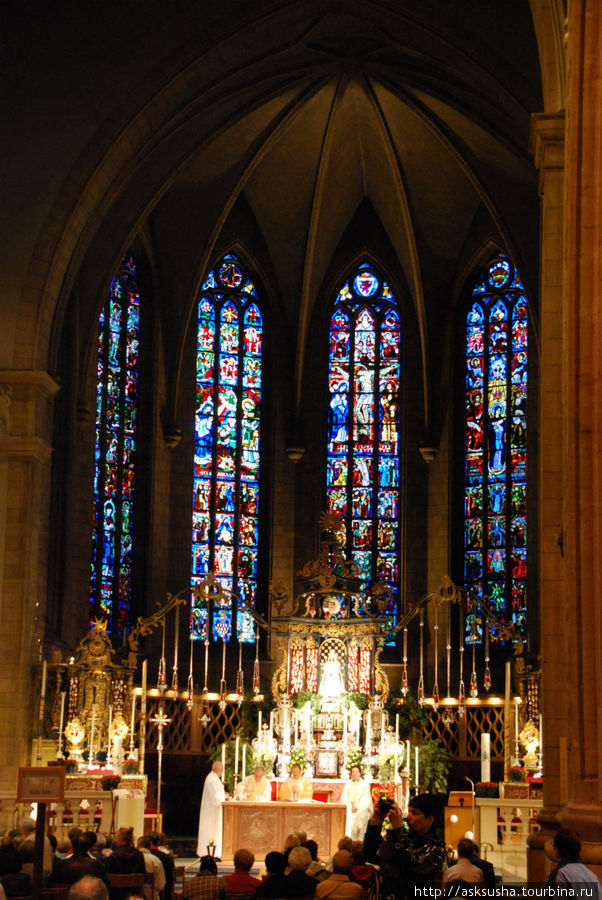 Внутри собора Люксембург, Люксембург